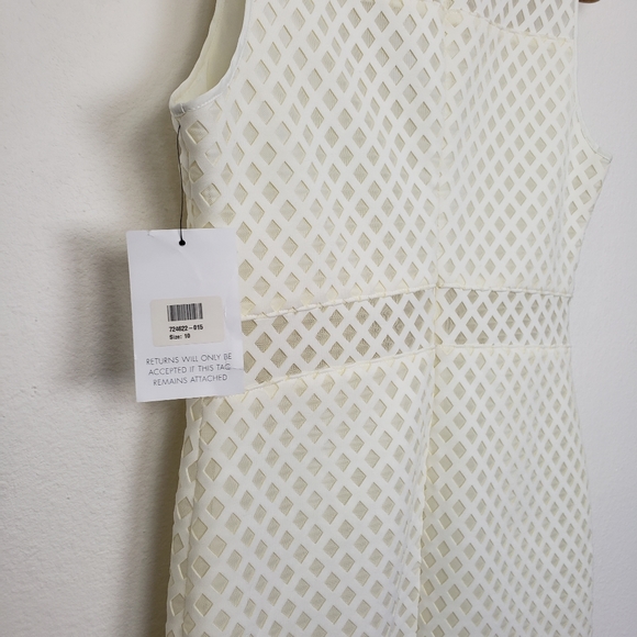 Elizabeth and James Neri Lazer Lattice White Dress - Picture 8 of 8